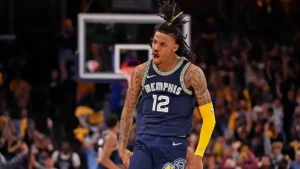Ja Morant, a guard with the Memphis Grizzlies, has left the team.