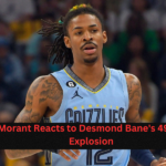 Ja Morant Reacts to Desmond Bane's 49-Point Explosion