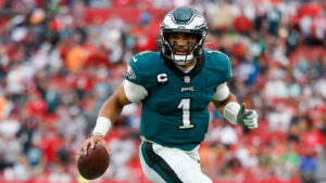 Jalen Hurts shows what he's all about on nightmare day for Philadelphia Eagles 