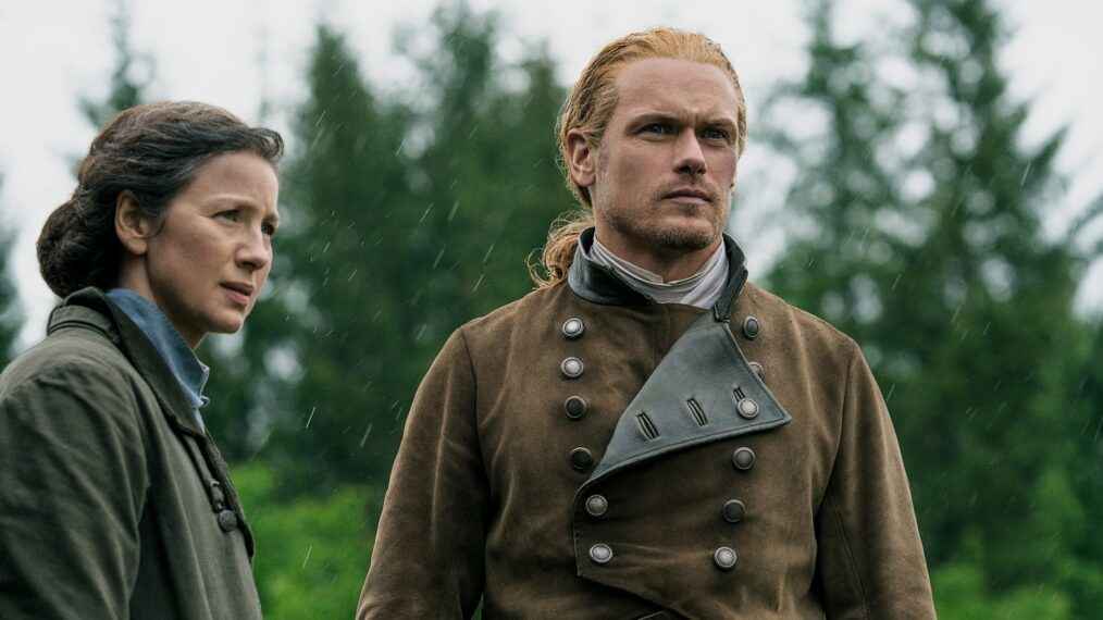 Sam Heughan of Outlander provides a behind-the-scenes video update on season eight