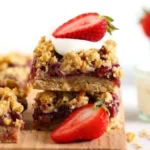 Strawberry Chia Oatmeal Bar Recipe (5)