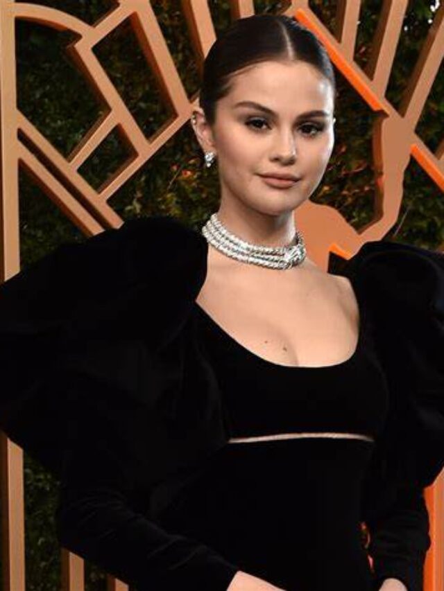 Elegant Selena Gomez in white at 2024 SAGs.